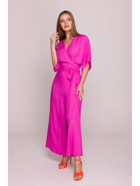 Stylove Stylove Sukienka letnia S406 Fioletowy Beachy Fit