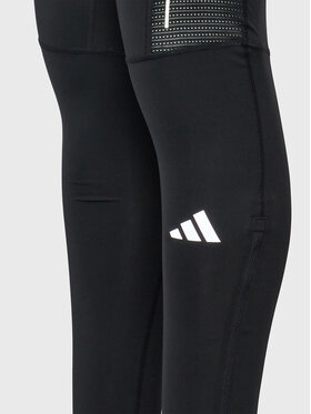 Adidas Pajkice Own The Run Leggings HM8444 Črna Fitted Fit