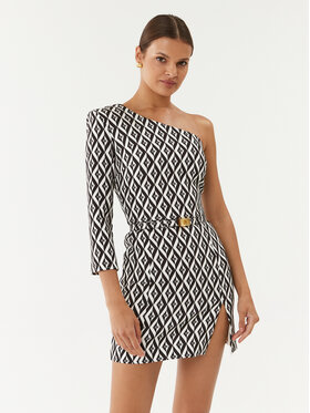 Elisabetta Franchi Elisabetta Franchi Kleid für den Alltag AB-388-36E2-V400 Schwarz Regular Fit