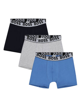 BOSS BOSS Súprava 3 kusov boxeriek J51746 D Farebná