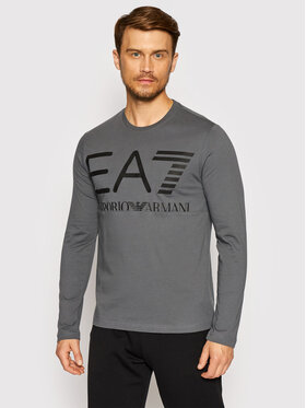 EA7 Emporio Armani EA7 Emporio Armani Longsleeve 6KPT30 PJ6EZ 1977 Szary Regular Fit