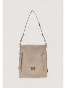 PINKO PINKO Torba SLOUCHY CLASSIC BAG VITELLO Beżowy