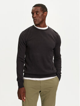 Brave Soul Brave Soul Sweter MK-230PARSEC2 Granatowy Regular Fit
