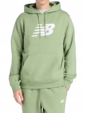 New Balance New Balance Bluza MT43904AAR Zielony Standard Fit