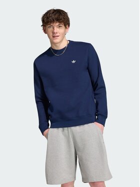 adidas adidas Džemperis ar kapuci Trefoil Essentials KS9812 Tumši zils Regular Fit