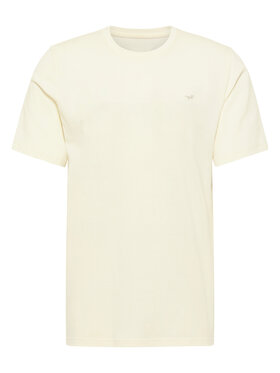 Mustang Mustang T-Shirt Style Alex Beżowy Regular Fit