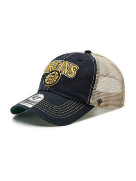 47 Brand 47 Brand Czapka z daszkiem Boston Bruins Tuscaloosa TSCLA01LAP Granatowy