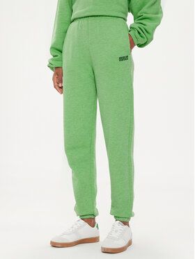 American Vintage American Vintage Pantaloni trening Doven DOV05AE24 Verde Regular Fit