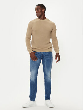 JOOP! Jeans Džemper 15 JJK-13Haro 30042634 Bež Modern Fit