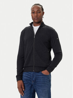 Bugatti Bugatti Sweatshirt 8750-85170D Schwarz Regular Fit