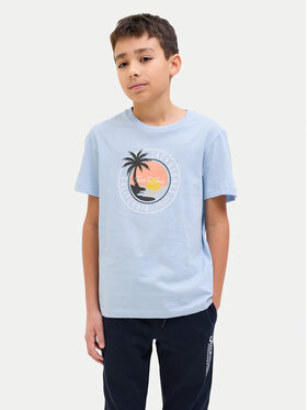 Jack&Jones Junior Jack&Jones Junior T-shirt Palm 12269922 Celeste Regular Fit