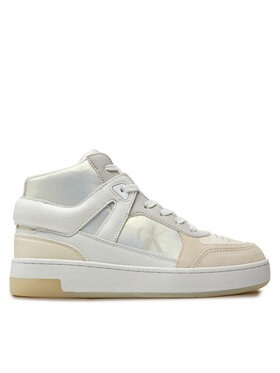 Calvin Klein Jeans Calvin Klein Jeans Sneakers Basket Cupsole High Mix Ml Mtr YW0YW01489 Bianco