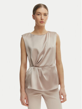 Rinascimento Rinascimento Bluse CFC0127460003 Beige Regular Fit