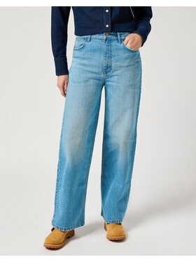 Wrangler Wrangler Jeansy Loose Straight Niebieski Loose Leg