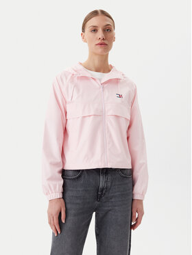 Tommy Jeans Tommy Jeans Geacă de vânt Essential DW0DW20672 Roz Relaxed Fit