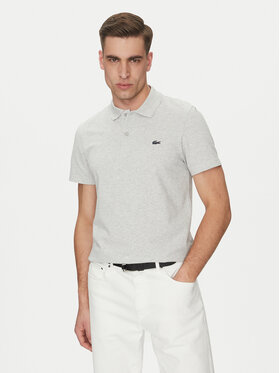 Lacoste Lacoste Polokošeľa DH5522 Sivá Regular Fit