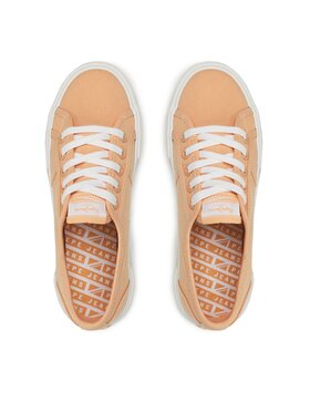 Pepe Jeans Tenis Superge Brady Basic W PLS31287 Oranžna