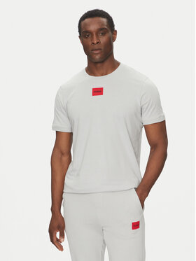 HUGO HUGO Футболка Diragolino212 50447978 Сірий Regular Fit
