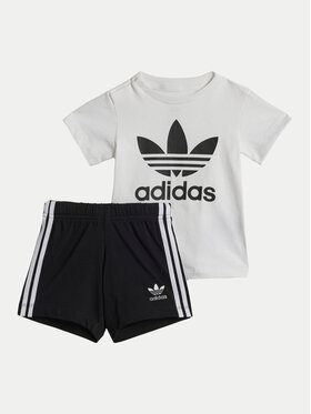 adidas adidas Набір футболка та шорти JE0521 Чорний Regular Fit