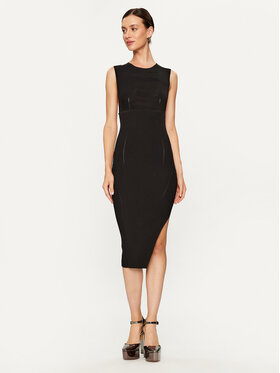 Pinko Pinko Kokteiļkleita Beribal 101869 A16R Melns Slim Fit