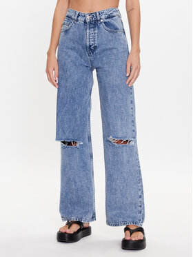 Hugo Hugo Jeansy 50487849 Modrá Relaxed Fit