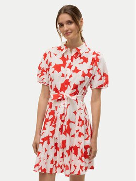 Vero Moda Vero Moda Rochie tip cămașă Dicthe 10303728 Roșu Regular Fit