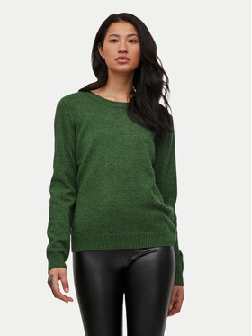 Vila Vila Sweater Ril 14054177 Zöld Regular Fit