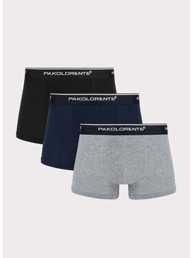 Pako Lorente Pako Lorente Komplet 3 par bokserek P000B-GX-003 Czarny