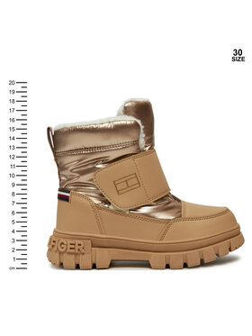 Tommy Hilfiger Čizme Za Snijeg Fur Boot T1A5-33605-1695 S Bež