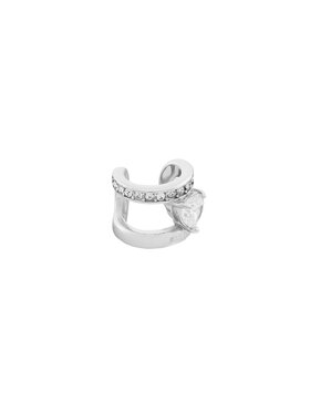 Guess Guess Uhani s sponko JUBE04 660JW Srebrna