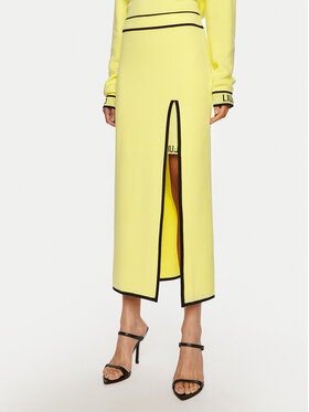 Liu Jo Sport Liu Jo Sport Спідниця-міді TF4053 MS59L Жовтий Regular Fit
