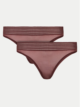Triumph Triumph Komplet 2 par fig klasycznych Tempting Sheer 10218591 Brązowy