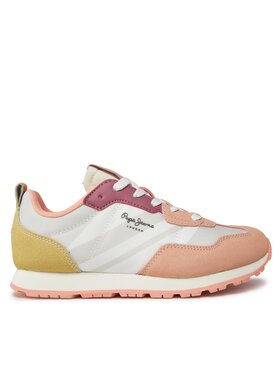 Pepe Jeans Pepe Jeans Sneakersy Foster Print G PGS30578 Pomarańczowy