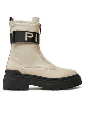 PINKO PINKO Botine Mia 13 SD0219 P061 Écru