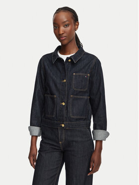 Tommy Hilfiger Tommy Hilfiger Jeansová bunda Lady WW0WW50002 Tmavomodrá Regular Fit
