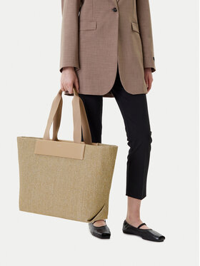 Calvin Klein Calvin Klein Torbica Ck Raffia Large Shopper K60K613025 Bež