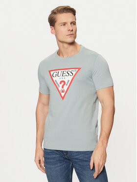 Guess Guess Tricou M2YI71 I3Z14 Gri Slim Fit