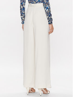 Ted Baker Hlače Eliziie 265777 Bijela Wide Leg