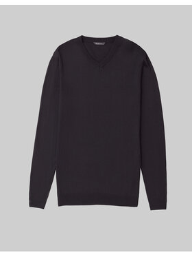 Borgio Borgio Sweter tirivoli Czarny Regular Fit