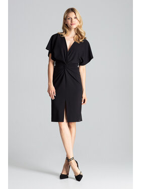 FIGL FIGLFIGL Vestito M687 Nero Regular Fit