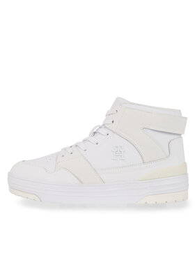 Tommy Hilfiger Superge Th Hi Basket Sneaker FW0FW07308 Bela