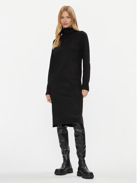 Noisy May Noisy May Úpletové šaty 27026911 Černá Comfort Fit