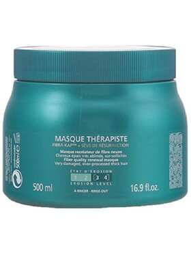 KERASTASE KERASTASE Kerastase Resistance Fiber Quality Renewal Masque 3-4 maska przywracająca jakość włókna włosa 500ml Maska do włosów