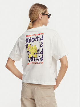 Element Element T-shirt Second Nature W ELJZT00142 Bijela Relaxed Fit