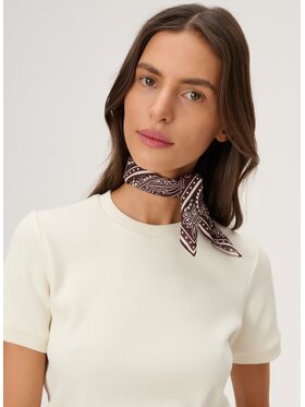 LEBRAND LEBRAND Chusta Bandana mini Bordowy