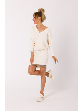 Made of Emotion Made of Emotion Vestito da giorno M732 Bianco Premium Fit