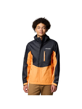 Columbia Columbia Kurtka przejściowa Columbia Pouring Adventure III Jacket Pomarańczowy Regular Fit