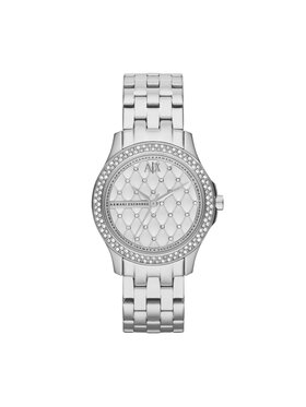 Armani Exchange Armani Exchange Zegarek Lady Hampton AX5215 Srebrny