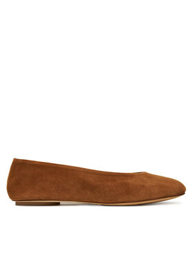 Weekend Max Mara Weekend Max Mara Baleriny Todisuede 2525526074600 Brązowy