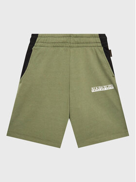 Napapijri Napapijri Шорти з тканини Pinta NP0A4GX8 M Зелений Regular Fit